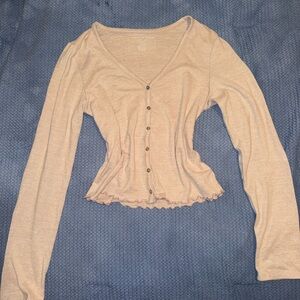 American Eagle Outfitters Soft Blush Cardigan